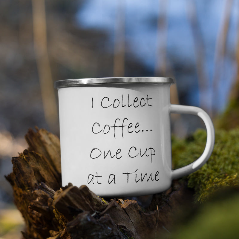 Coffee Collector Enamel Mug