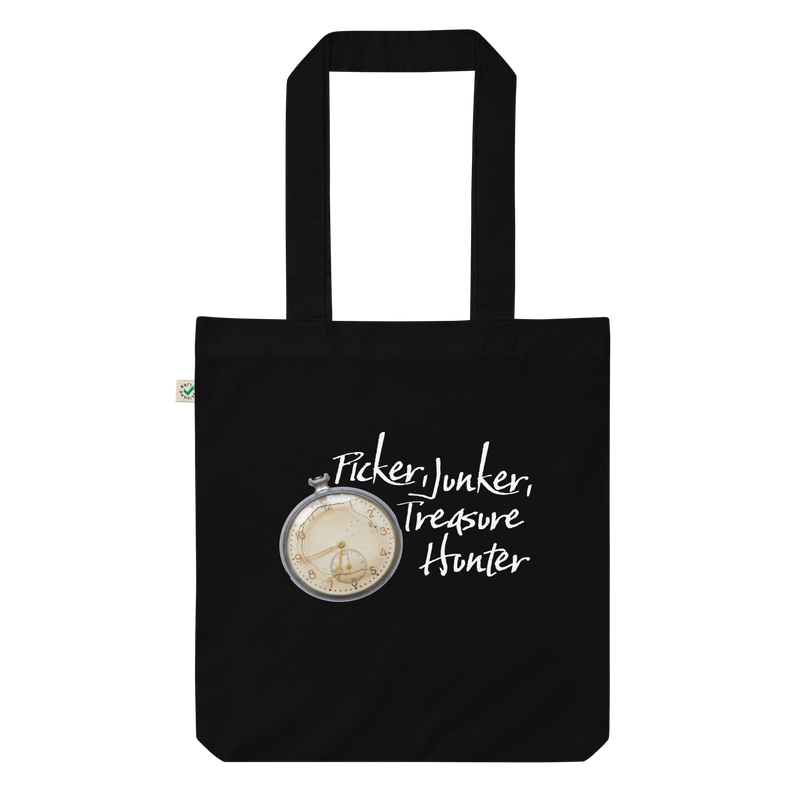 Picker, Thrifter, Treasure Hunter Organic fashion tote bag