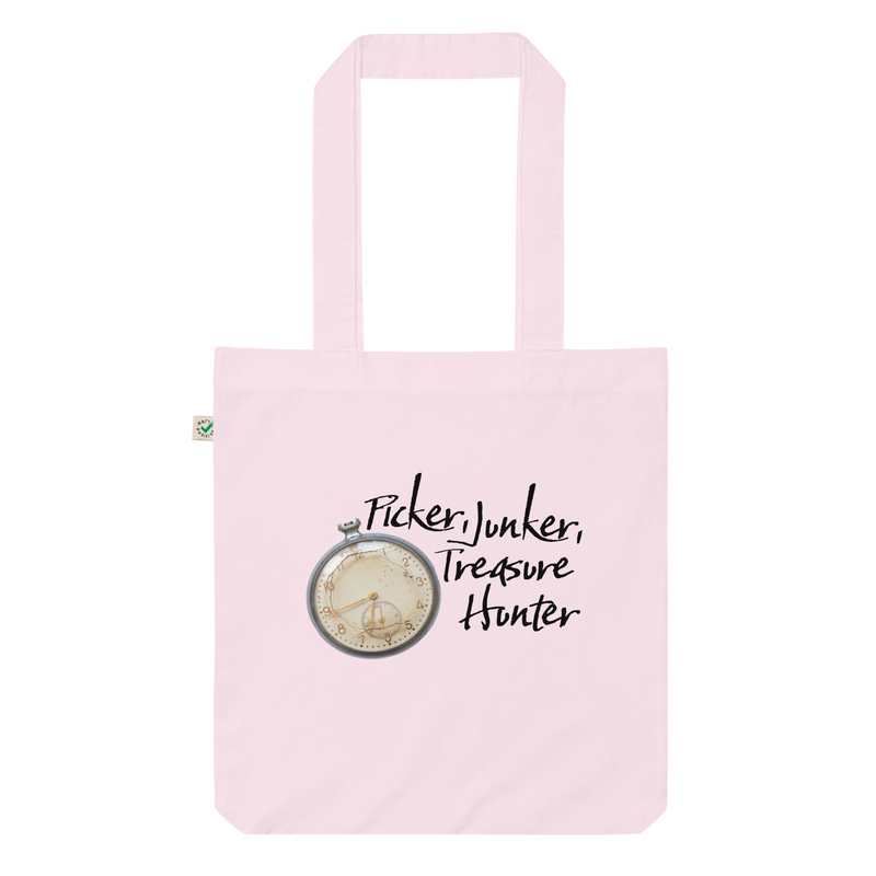 Picker, Junker, Treasure Hunter Organic fashion tote bag