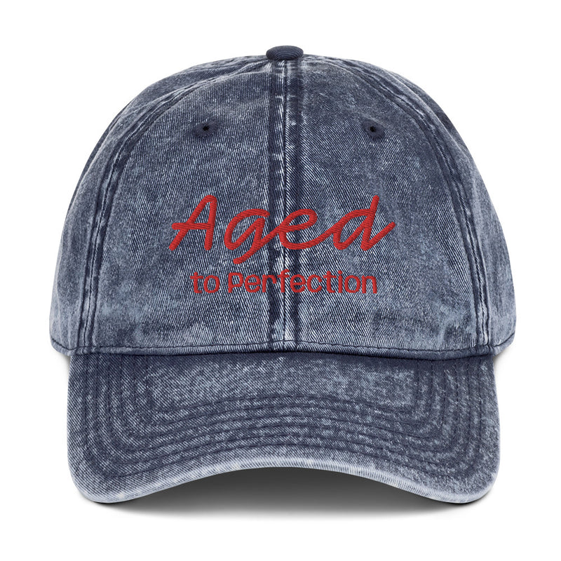 Aged to Perfection Vintage Cotton Twill Cap