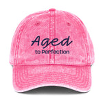 Aged to Perfection Vintage Cotton Twill Cap