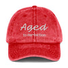 Aged to Perfection Vintage Cotton Twill Cap