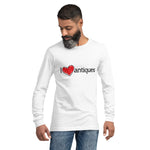 I Love Antiques Long-Sleeve Tee